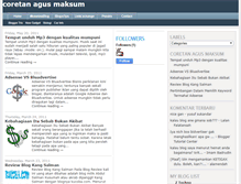 Tablet Screenshot of coretanbloger.blogspot.com