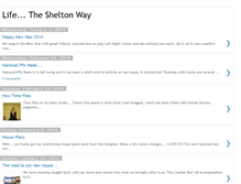 Tablet Screenshot of lifethesheltonway.blogspot.com