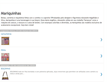 Tablet Screenshot of bolsasmariquinhas.blogspot.com