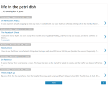 Tablet Screenshot of lifeinthedish.blogspot.com