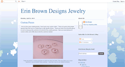 Desktop Screenshot of erinbrowndesignsjewelry.blogspot.com