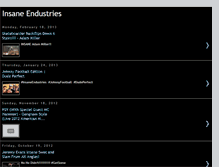 Tablet Screenshot of insane-endustries.blogspot.com