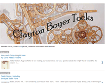 Tablet Screenshot of claytonboyer.blogspot.com