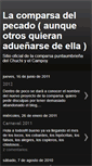 Mobile Screenshot of lacomparsadelpecado.blogspot.com