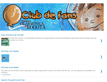 Tablet Screenshot of cluborquesta.blogspot.com