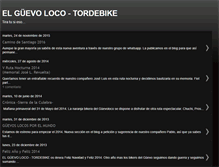 Tablet Screenshot of guevoloco.blogspot.com