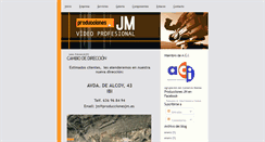Desktop Screenshot of produccionesjmvideo.blogspot.com