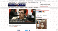 Desktop Screenshot of criminologyjust.blogspot.com