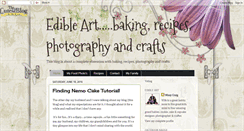 Desktop Screenshot of edible---art.blogspot.com