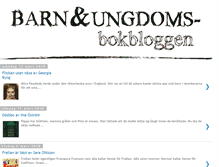 Tablet Screenshot of barnochungdomsbok.blogspot.com