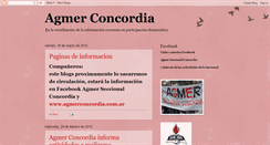 Desktop Screenshot of agmerconcordia.blogspot.com