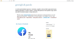 Desktop Screenshot of groviglidiparole.blogspot.com