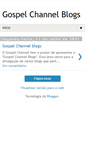 Mobile Screenshot of gospelchannelblogs.blogspot.com