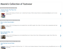 Tablet Screenshot of mooniescollectionfootwear.blogspot.com