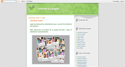 Desktop Screenshot of calendarios-guapos.blogspot.com