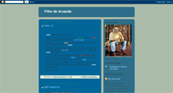 Desktop Screenshot of filhodearuanda.blogspot.com