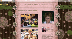 Desktop Screenshot of joaniespaperescape.blogspot.com