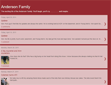 Tablet Screenshot of maryandersonfamily.blogspot.com