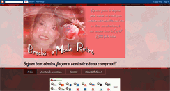 Desktop Screenshot of brecho-e-modaretro.blogspot.com