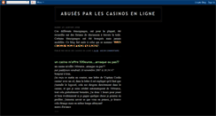 Desktop Screenshot of decusdescasinosenligne.blogspot.com