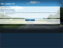 Tablet Screenshot of nfltvstream.blogspot.com