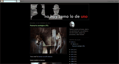 Desktop Screenshot of nohaycomolodeuno.blogspot.com
