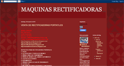 Desktop Screenshot of maquinas-rectificadoras.blogspot.com