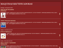 Tablet Screenshot of maquinas-rectificadoras.blogspot.com