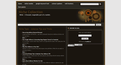 Desktop Screenshot of niche-collection.blogspot.com