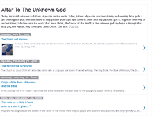 Tablet Screenshot of altartotheunknowngod.blogspot.com