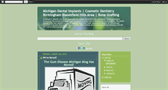 Desktop Screenshot of michigandentalimplants.blogspot.com