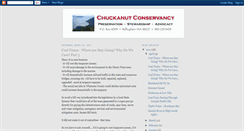 Desktop Screenshot of chuckanutconservancy.blogspot.com