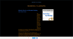 Desktop Screenshot of plannner-for-wedding.blogspot.com