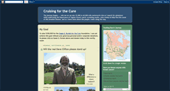Desktop Screenshot of cruisingforthecure.blogspot.com