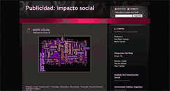 Desktop Screenshot of influenciadelapublicidadenlasociedad.blogspot.com