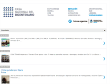 Tablet Screenshot of casabicentenarioeducacion.blogspot.com