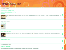 Tablet Screenshot of francesmarisa.blogspot.com