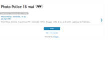 Tablet Screenshot of photopolice18mai1991.blogspot.com