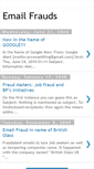 Mobile Screenshot of email-frauds.blogspot.com