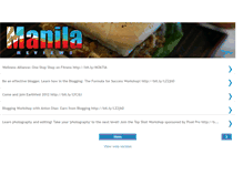 Tablet Screenshot of manilareviews.blogspot.com