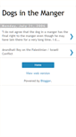Mobile Screenshot of dogsinthemanger.blogspot.com