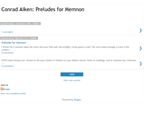 Tablet Screenshot of preludesformemnon.blogspot.com