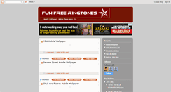 Desktop Screenshot of funfreeringtones.blogspot.com