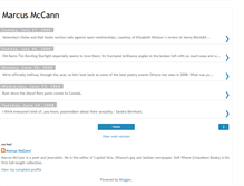 Tablet Screenshot of marcusmccann.blogspot.com