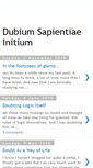 Mobile Screenshot of dubiumsapientiae.blogspot.com