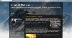 Desktop Screenshot of mindofmilligan.blogspot.com