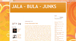 Desktop Screenshot of jalabulajunks.blogspot.com