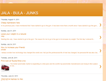 Tablet Screenshot of jalabulajunks.blogspot.com