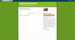 Desktop Screenshot of posada-don-eduardo-playon.blogspot.com