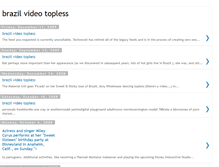 Tablet Screenshot of brazilvideotopless.blogspot.com